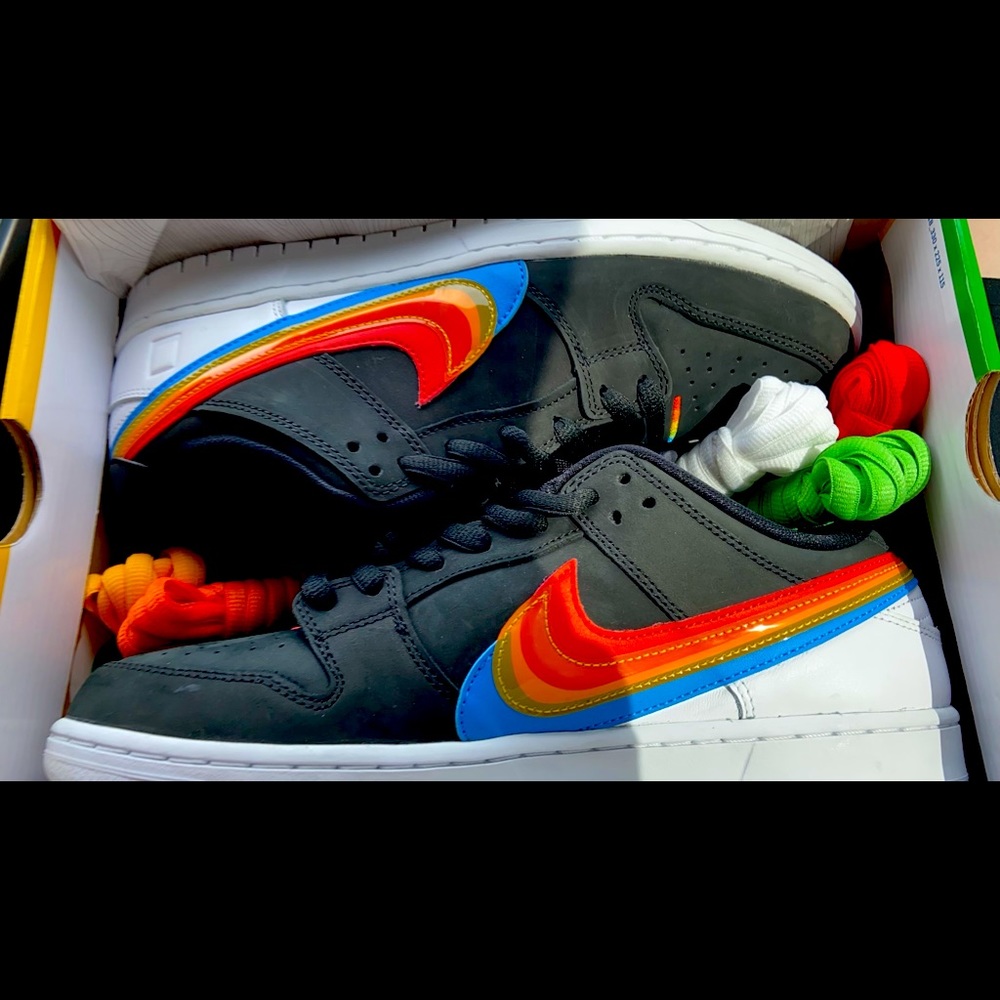 COPY - Nike SB Dunk Low Pro - Rainbow